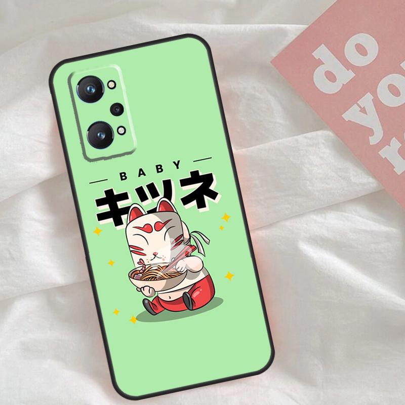 Eating Ramen Noodle Lovers Case For Realme C75 C63 C61 C65 C67 C55 C51 C53 C35 C71 15 11 12 13 14 Pro Plus GT6 GT7 Pro