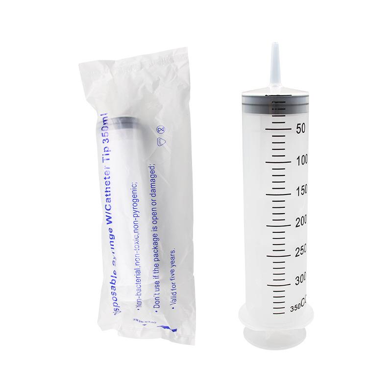 Large Capacity Syringes100ml/150ml/200ml/250ml/350ml/550ml With 30 100cm Hose Plastic Injector Pump Pet Feeding Nutrient Syringe
