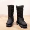 Winter Women's Boots Thickened Women's Snow Boots Medium Tube Snow Shoes Cotton Boots Fleece Outdoor Non-slip Women's Winter Cotton Boots