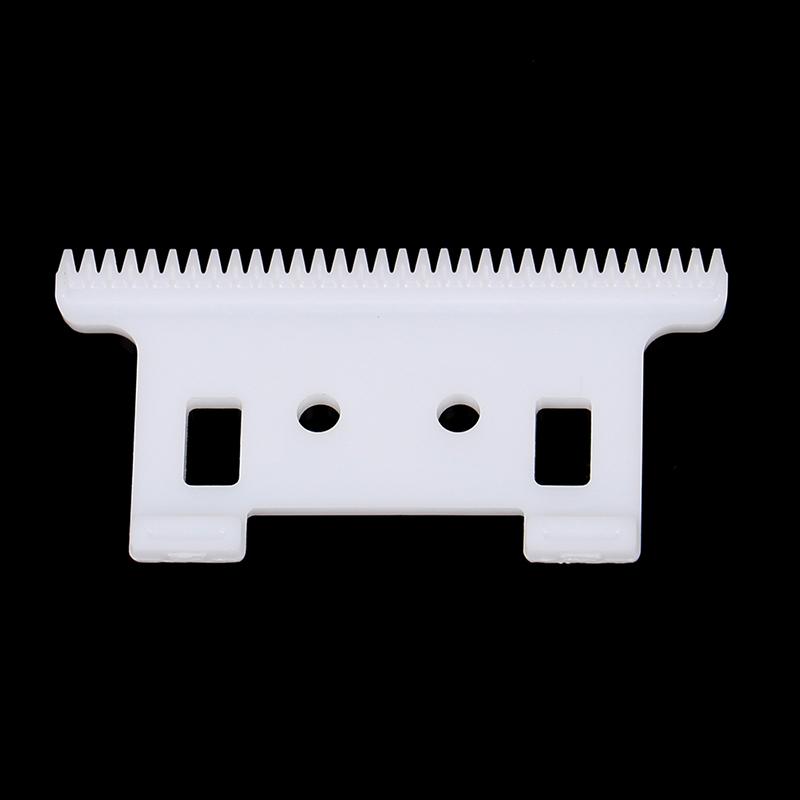 Zirconia Ceramic Replacement Blade 32 Teeth Professional Hair Trimmer For Babyliss707/787 Clipper Engraving Electric Push Scissors Parts