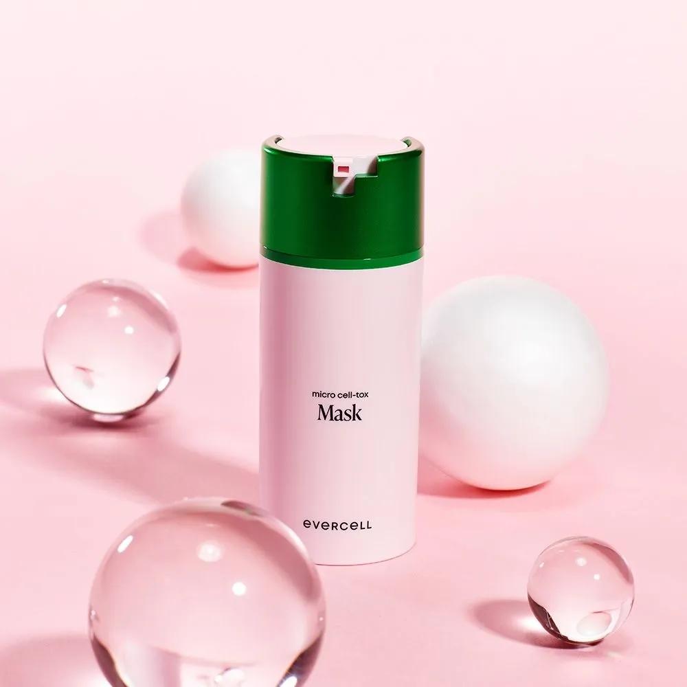 EVERCELL Micro Celltox Bubble Anti-Aging Mask Sebum Control Pore Care Antioxidant