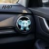 Aromatherapy Diffuser Clip Cute Pet Car Air Vent Clip, Elephant/Dog/Lamb/Hippo/Penguin Dashboard Small Ornaments Trim Resin Freshener for Auto