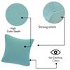 Cotton Canvas Decorative Cushion Covers, (16 X 16 Inches), Set Of 5, Multicolour, 250 Tc
