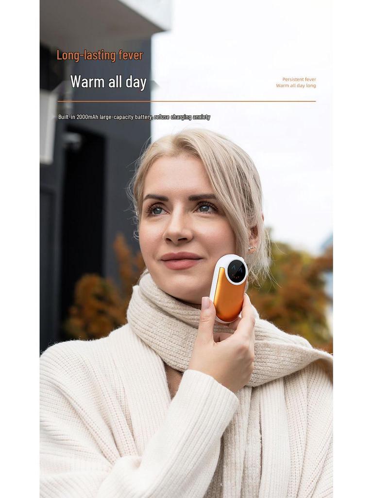 Portable Magnetic Electric Hand Warmer, Fast Heating & High Capacity