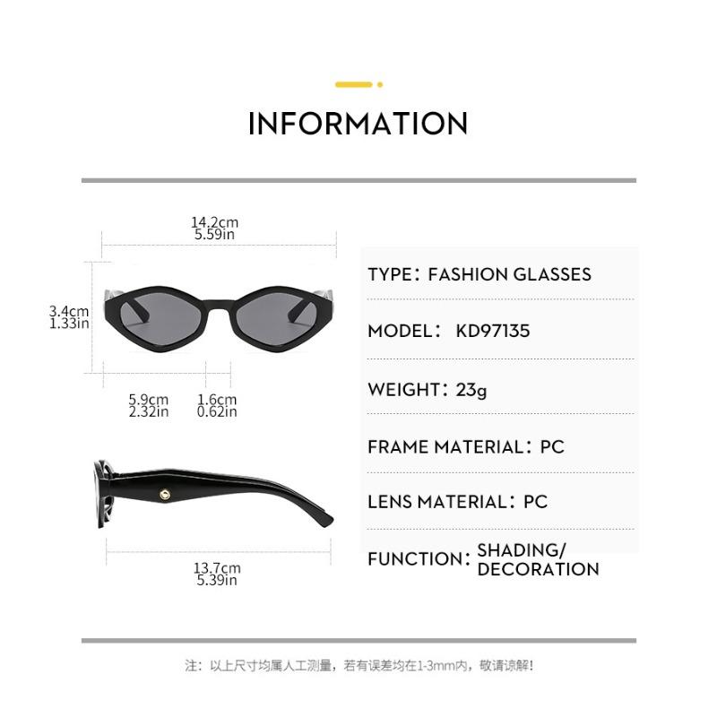 Vintage Cat Eye Sunglasses Women Men  Brand Designer Fashion Goggle Sun Glasses Female Trends Shades Outside Eyewear UV400