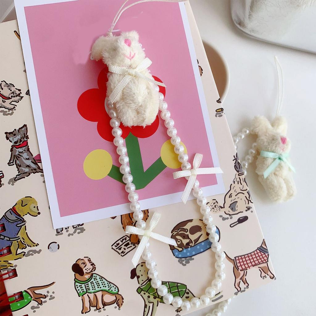 Elegant Bowknot Bag Pendant with Ballet Inspired Designs Phone Charm for Mobile Case Camera Earphones Stylish Accessory