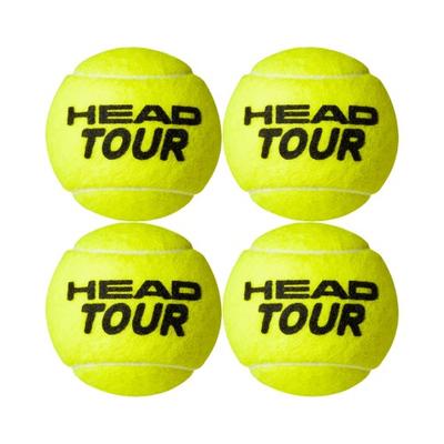Head Tour Tennis Balls (Pack Of 4)