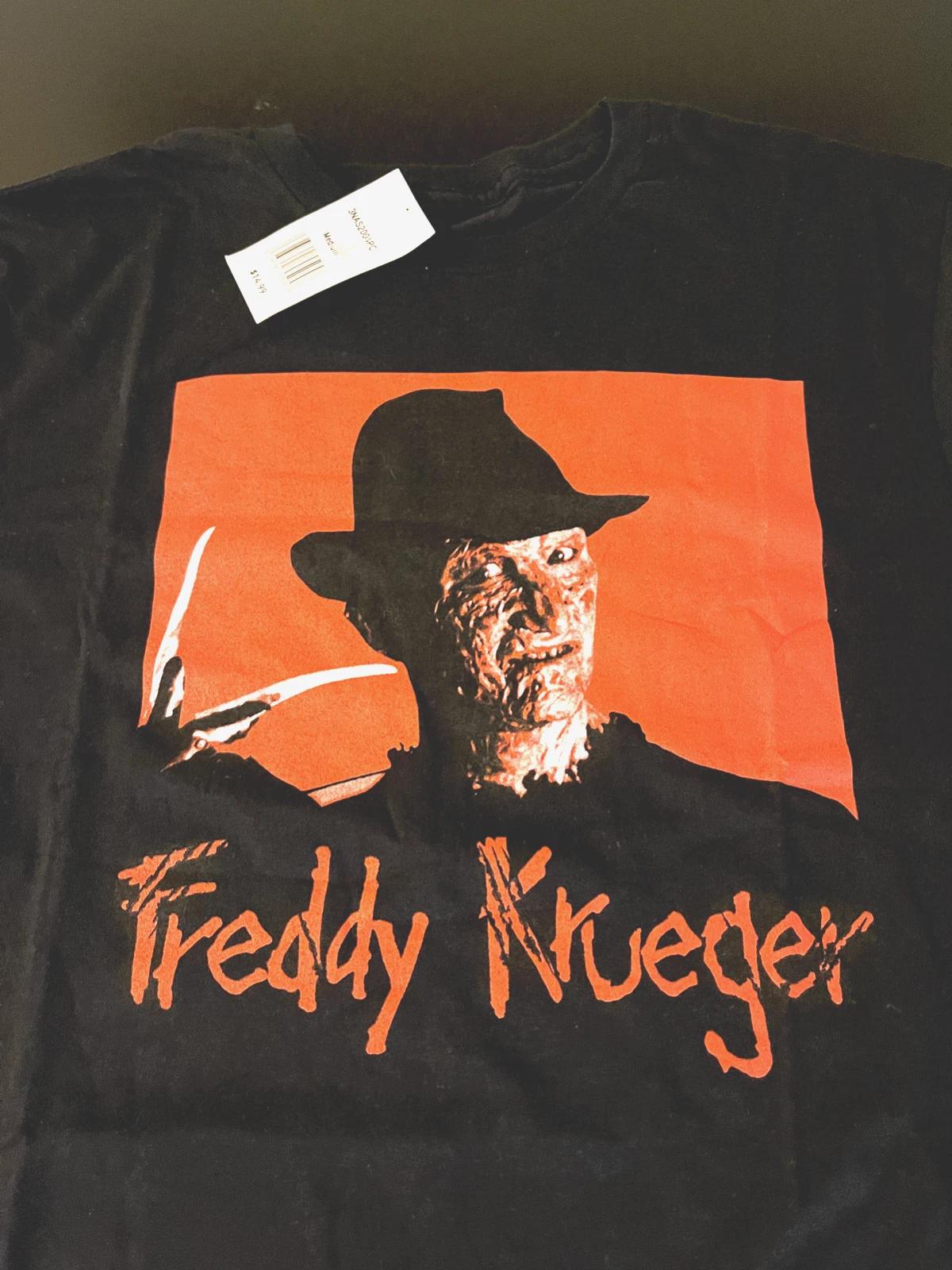 FREDDY KRUEGER Nightmare on Elm Street T-Shirt, NWT, Size: Medium S