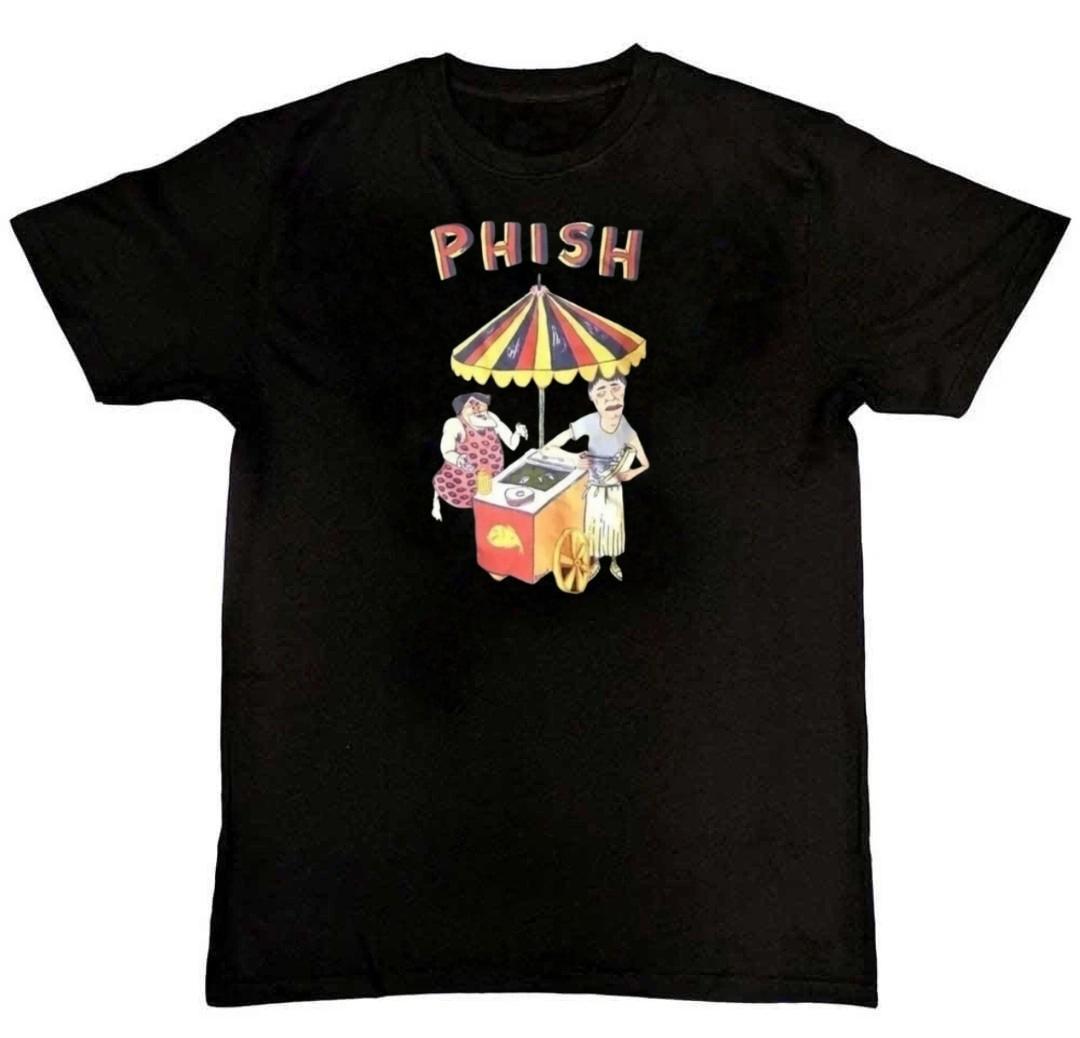 intage Phish 1994 Pollock Boston NYE Hot Dog Tour T-Shirt S