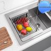 Expandable Kitchen Sink Drainer & Storage Rack