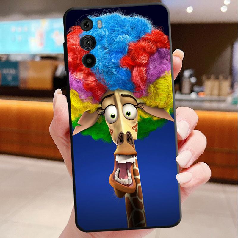 Telefoonhoesje Voor Motorola Edge 50 40 Pro 60 50 40 30 Ultra Neo Fusion Moto G85 G72 G53 G54 G84 G13 G32 Giraffe Anime