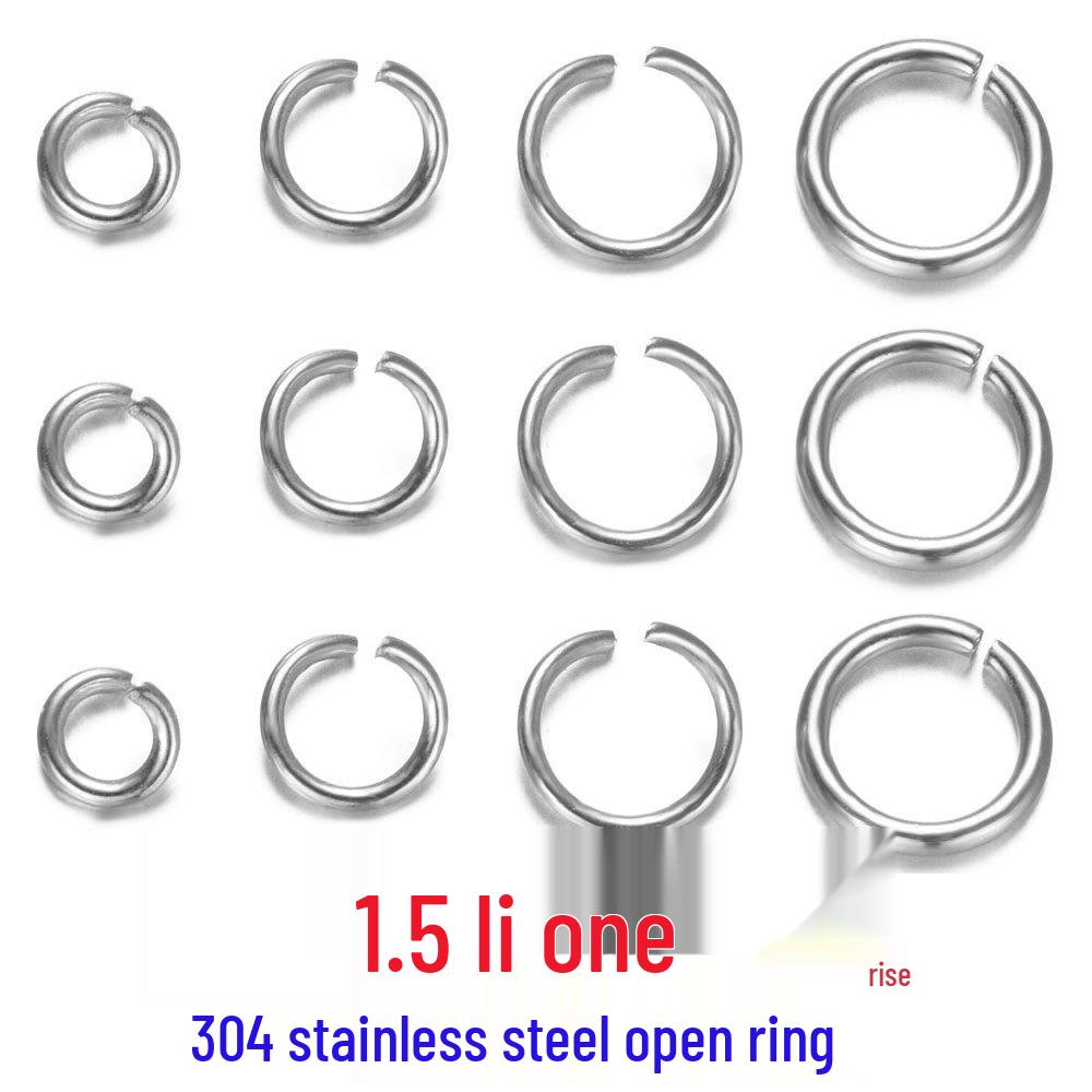 Gold-Plated Stainless Steel Jump Rings for DIY Jewelry – O-Ring Necklace & Bracelet Connectors