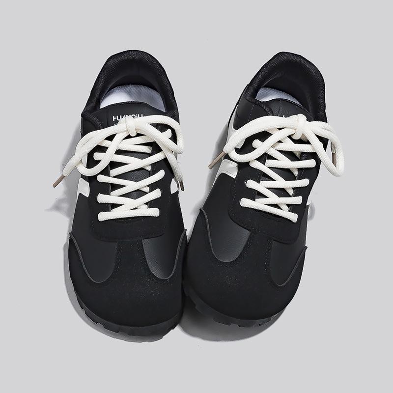 Global Sub-board Shoes 22 Spring New Round Head Soft Sole Retro Casual Sports Training Shoes