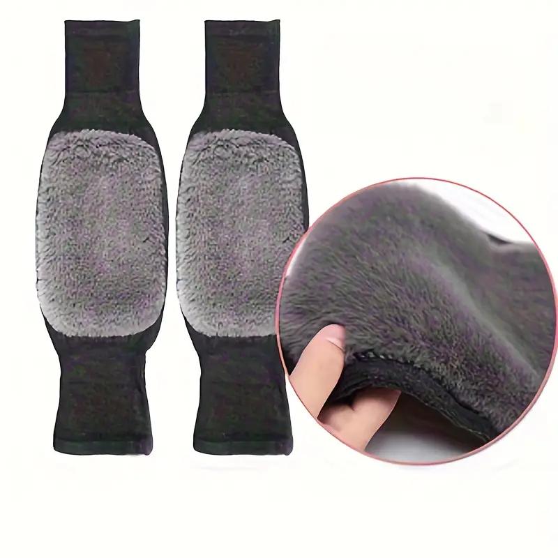 1pair Thickened and Warm Knee pads - Soft and Comfortable Winter Knee Support, Suitable for Both Men and Women