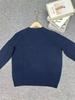 R~L Women's Heavyweight Star Embroidered Crew Neck Sweater - Versatile Autumn/Winter Fashion