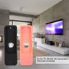 2Pcs Non Slip Protective Silicone Cover Case Fit for TV 4K 4th 5th Generation Remote Controller(Black Red )