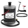 12V 100W Hochgeschwindigkeits-Bürstenmotor mit 384 Riemenscheibe Elektromotor für Elektroroller