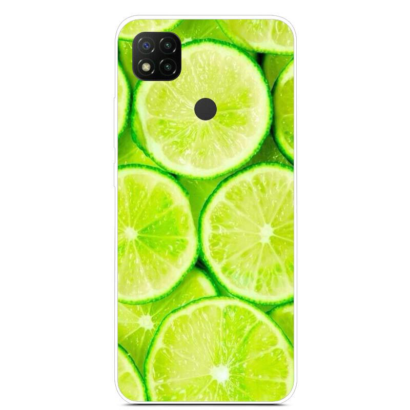 Cute Art Line Daisy Case For Xiaomi Redmi 9C Phone Case Slim Tpu Back Cover For Xiaomi Redmi 9C 9 C NFC Funda PocoC3 Soft Bumper