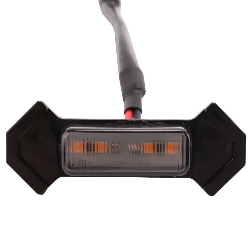 Powerful 12V LED Daytime Running Light Wider Light For Tacuma Mid Grille Small Yellow Light One Tow Four Black Case Yellow Light