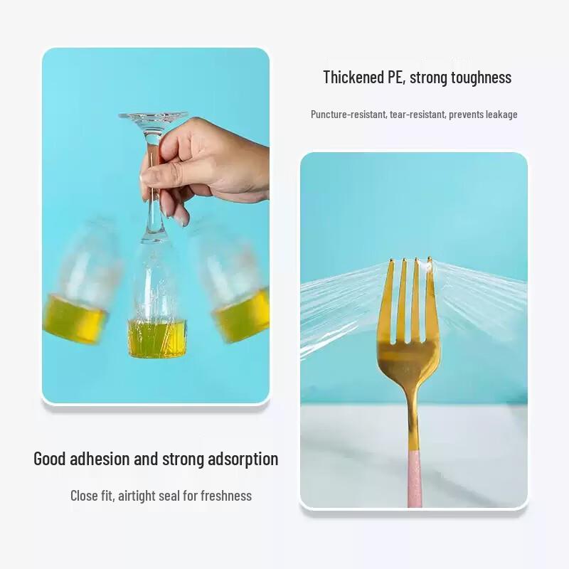 Food Grade PE Cling Film with Cutter
