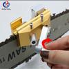 Handy Home Tool Hand Crank Chain Sharpener Chainsaw Chain Sharpening Jig Hand Grinder Chain Sharpener