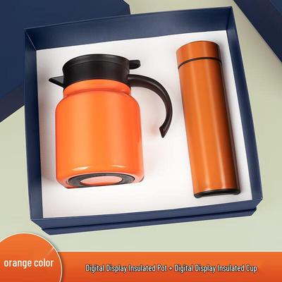 Shangqi 316 Stainless Steel Digital Thermos & Stew Pot Gift Set