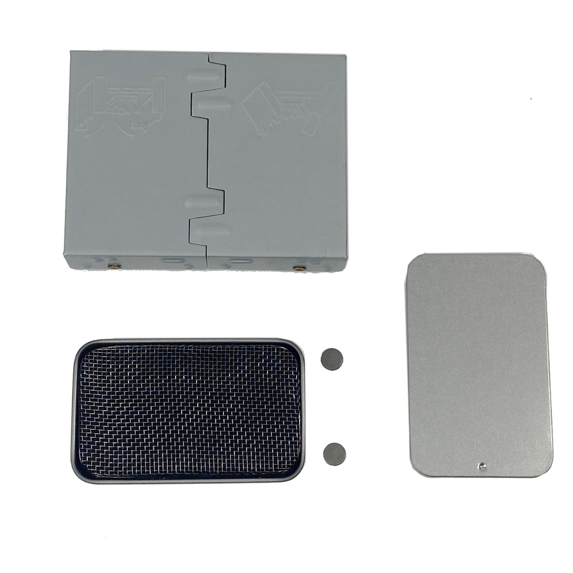 Compact German-Style Stove Set: Includes Samarium Cobalt Magnet, Lunch Box Stove, and Windshield.