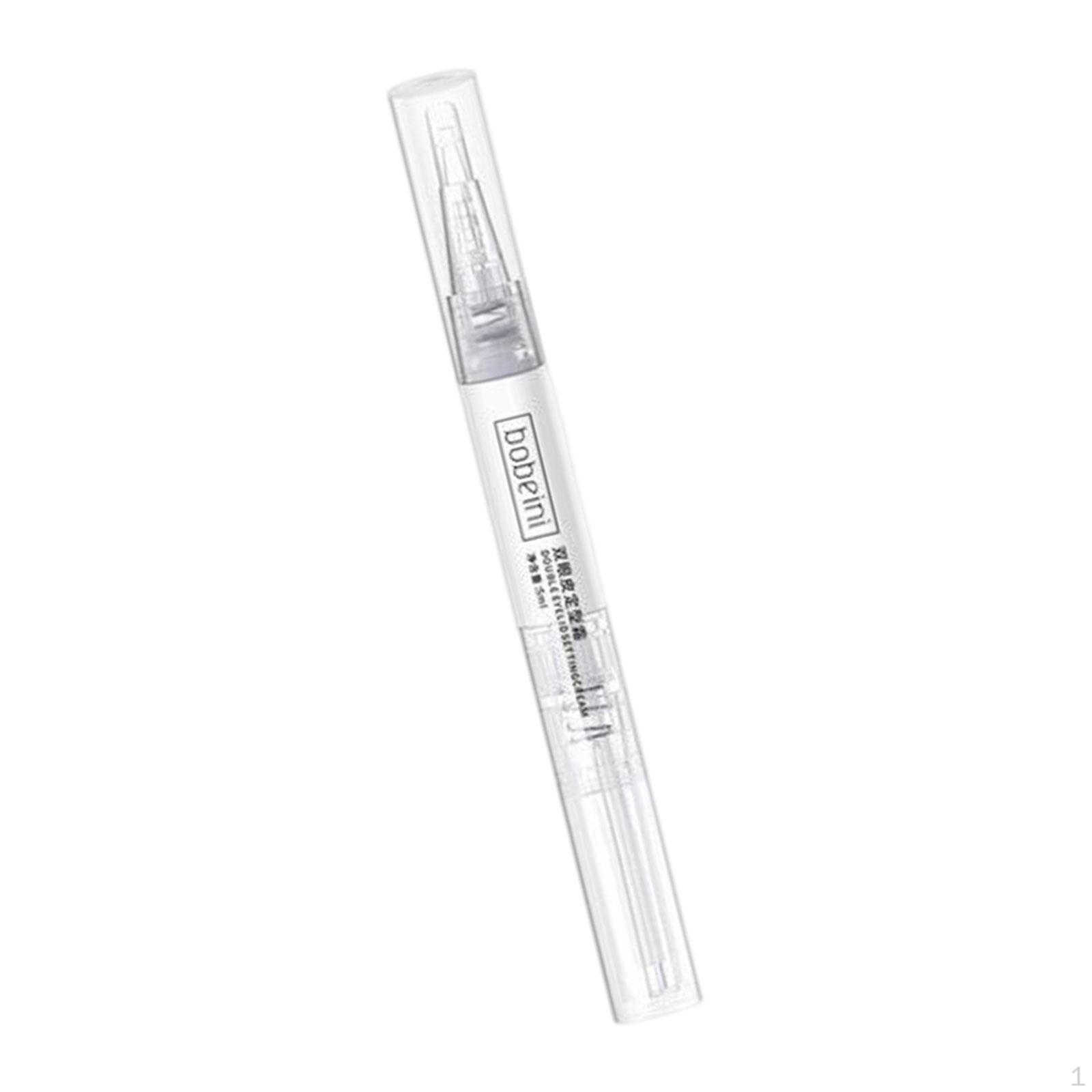 4 Pieces Double Eyelid Pen Glue Make Eyes Bigger Long Acting for Girls