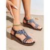 Women's Platform Wedge Sandals European and American Fashion New Rhinestone Women's Sandals