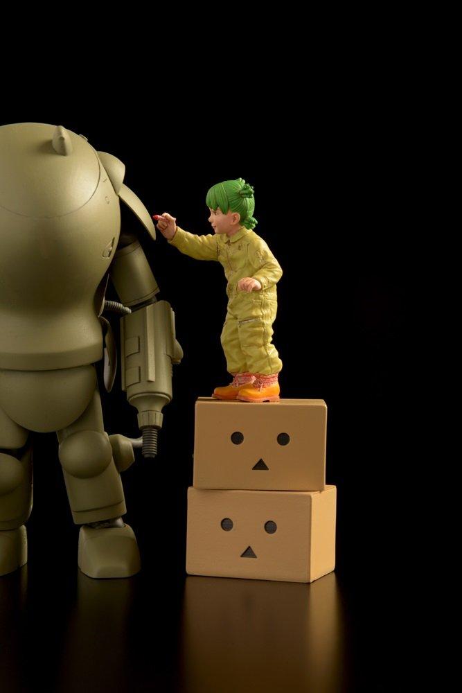 BRICK WORKS Maschinen Krieger Koiwai Yotsuba Resin Cast Unpainted Assembly Kit Scale Approximately 52mm Tall Yotsuba&! 1/20 MUS-22
