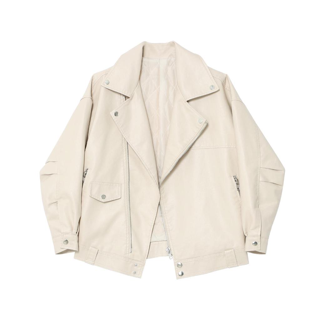 Women's Long-term, Large Stock PU Leather Jacket, Short Style, 2026 Haining Collection