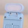 Clip Type Reading Light Rechargeable Portable USB-C Fast Charging Foldable 3 Color Temp 5 Brightness Levels LED Indicators Bed Light