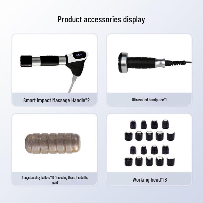 Haomeng HMCJ301QZ Pneumatic Shockwave Ultrasonic Therapy Device