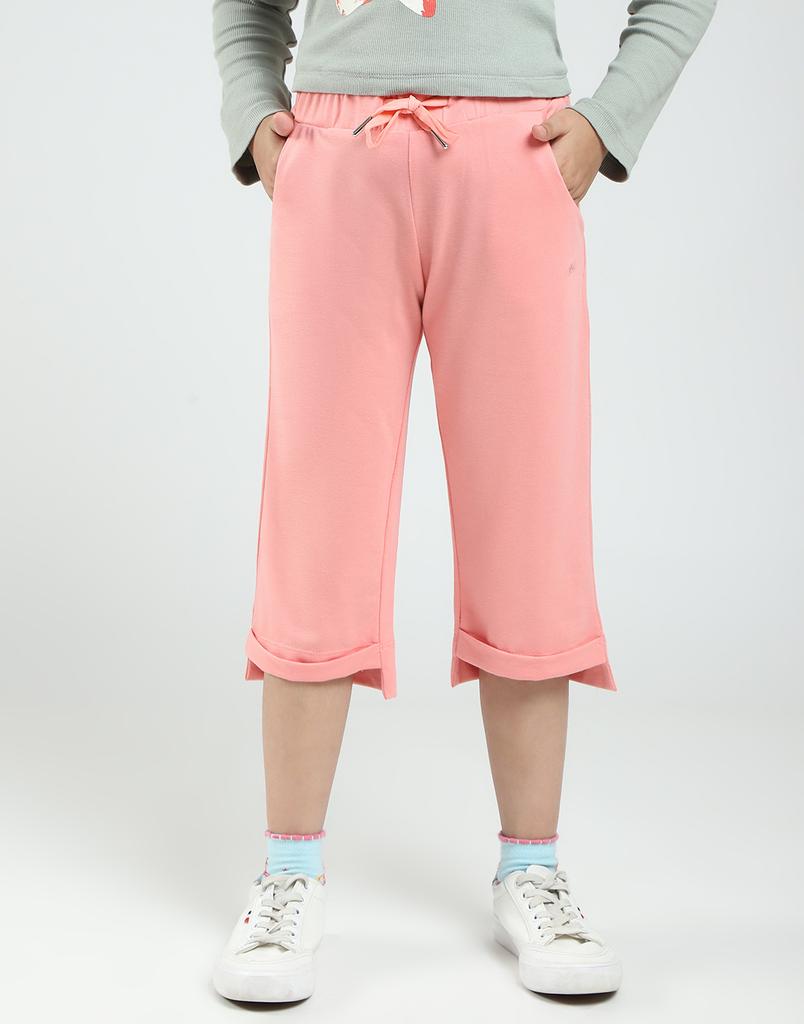 MONTE CARLO Girls Solid Regular Fit Capri