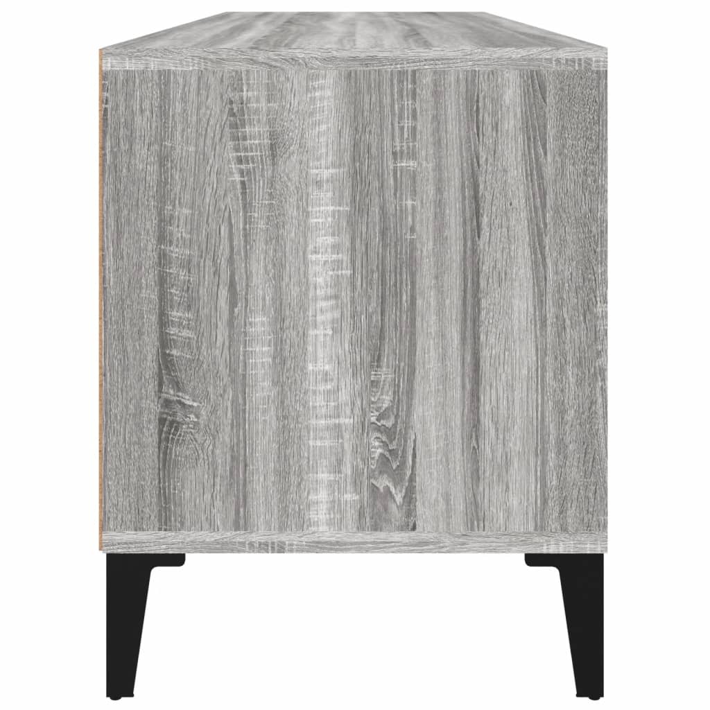 TV Cabinet Gray Sonoma 100x34.5x44.5 cm Particleboard