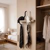 Adhesive Wall Hooks Decorative Wall Hooks Shelf Edge Design Hanging Holder Fashion Cat Tail Hooks