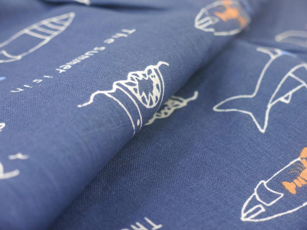 NISHIORI Polka and Hemp Leaf Separate Easy To Dress Boys' Jinbei, Dinosaur, Shark, Dot, Design, Pieces, (130cm, Dinosaur)