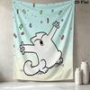 Simon'S Cat Wall Tapestry Aesthetic Wall Hanging Printed Fabric Blanket Decorative Tapestries For Bedroom Living Room Home Decor