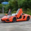 Welly 1/24 Lamborghini LP700-4 Aventador Alloy Racing Alloy Car Model Simulation Car Decoration Collection Gift Toy
