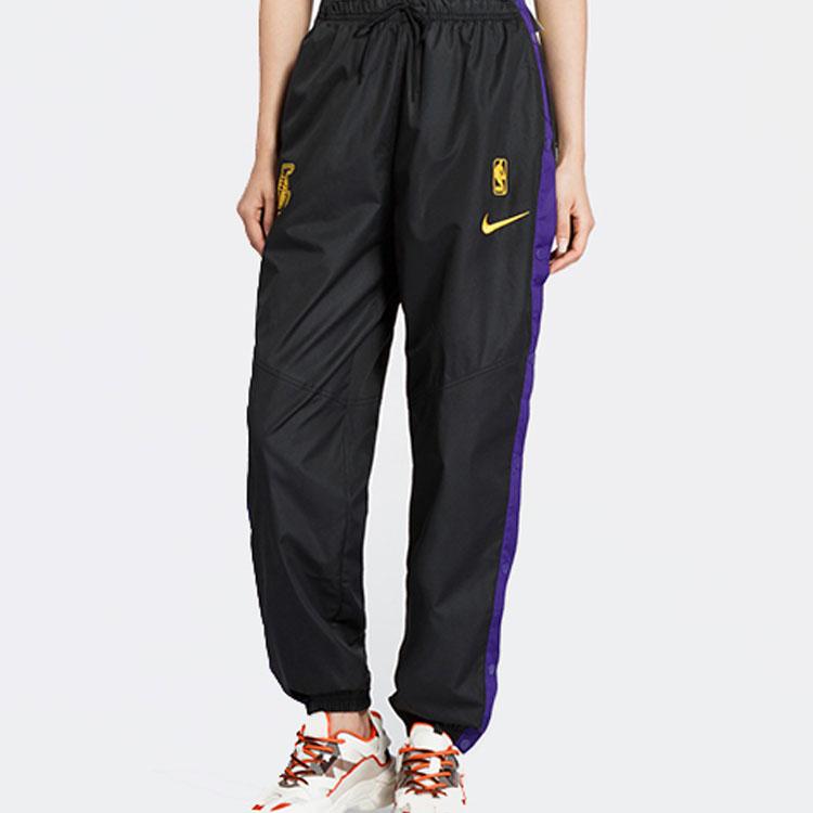 Nike NBA Los Angeles Lakers Sports Pants Women Bottoms Black CI1736-010