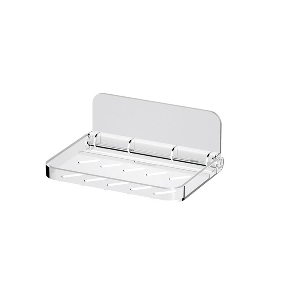 Punch-free Collapsible Storage Rack Folding Plate Storage Rack Tray Paper Towel Holder  Dormitory