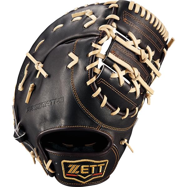 

ZETT Pro Status Baseball Hard Baseball First High School Baseball First Limited Adult BPROFM333G Mitt, Mitt, Baseman s Mitt, Compatible, Baseman s