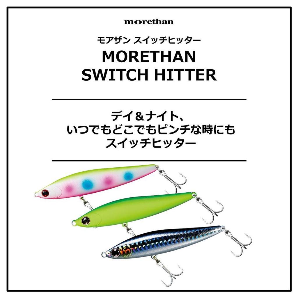 DAIWA Seabass Morethan Switch Hitter Fuyagai Lure 120S+R