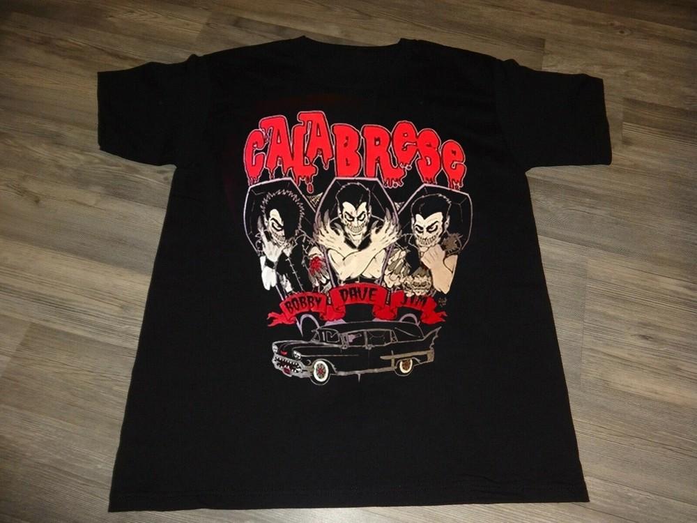 

Black Calabrese Rock TShirt Unisex size S4XL Gift Halloween FN1568 Unisex T-Shirt XXL