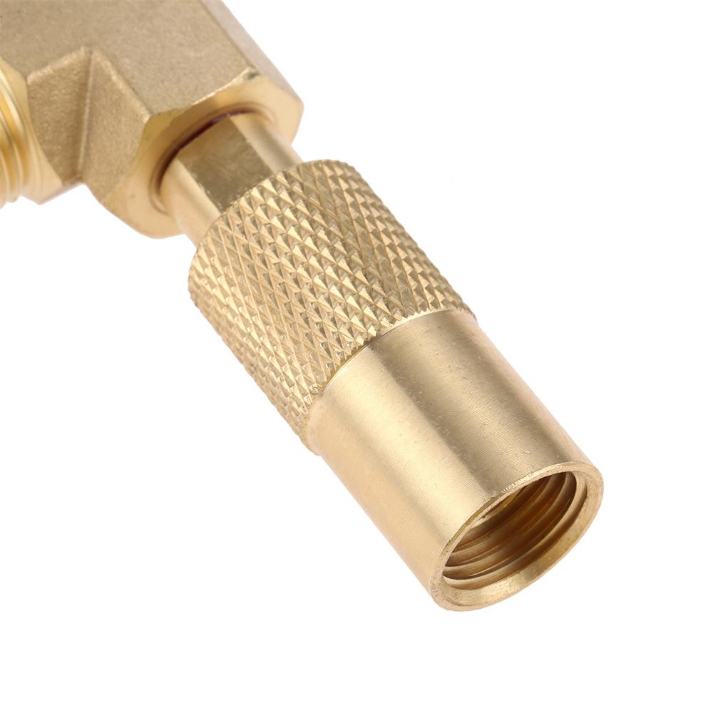 Low Pressure 3/8" Male Flare Propane Elbow Adapter For 17'' and 22''