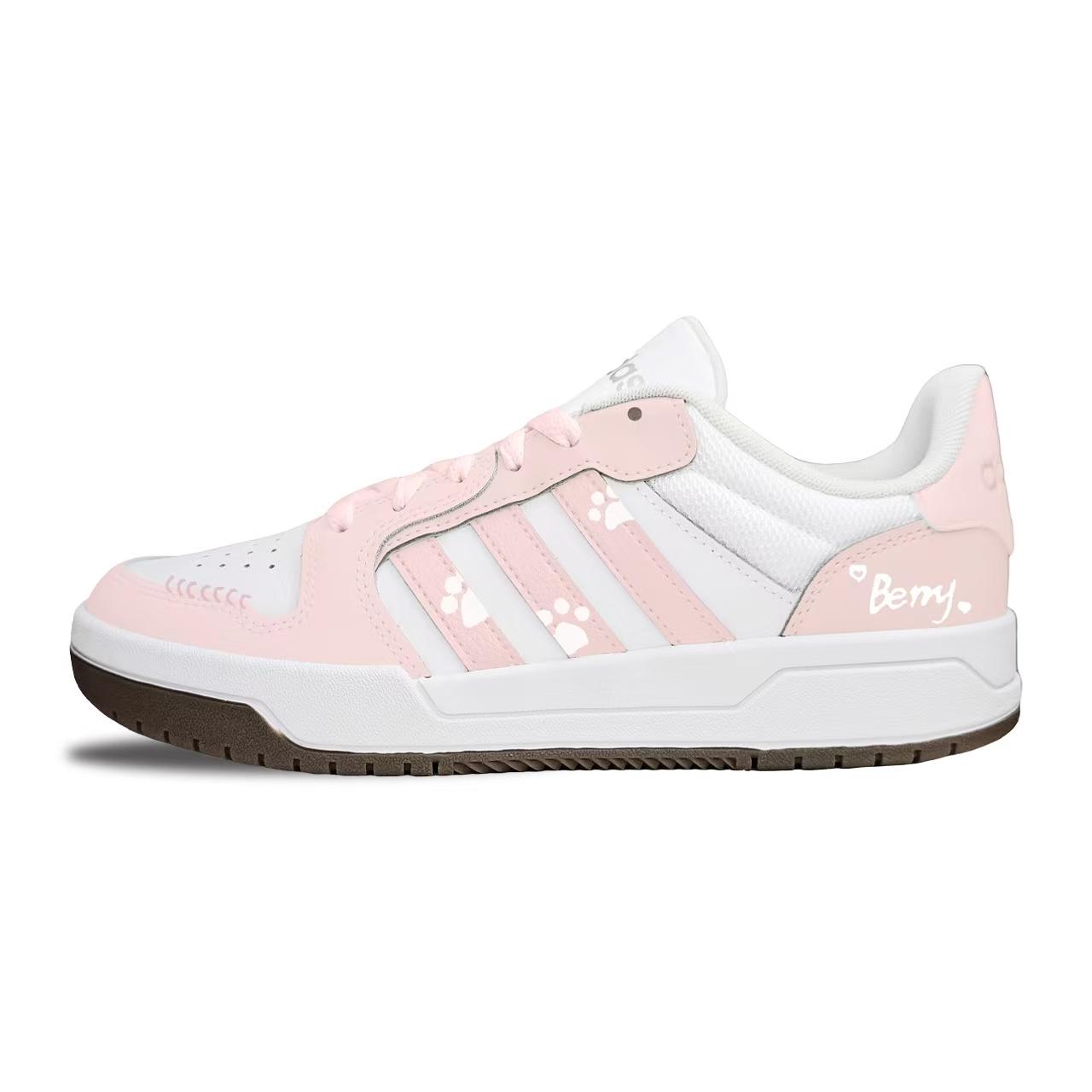 

Adidas ENTRAP Strawberry Foam Synthetic Leather, Mesh Slip Resistant, Abrasion Resistant, Breathable Low top JP9959(Team2233-) 40