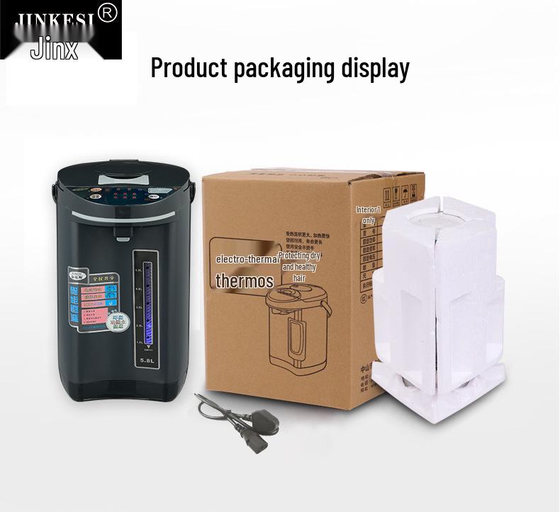 Hervidor Eléctrico de Acero Inoxidable Aislado de 7 Etapas Jinx y Calentador de Biberones - Calentador de Leche de Temperatura Constante para la Preparación de Leche en Polvo