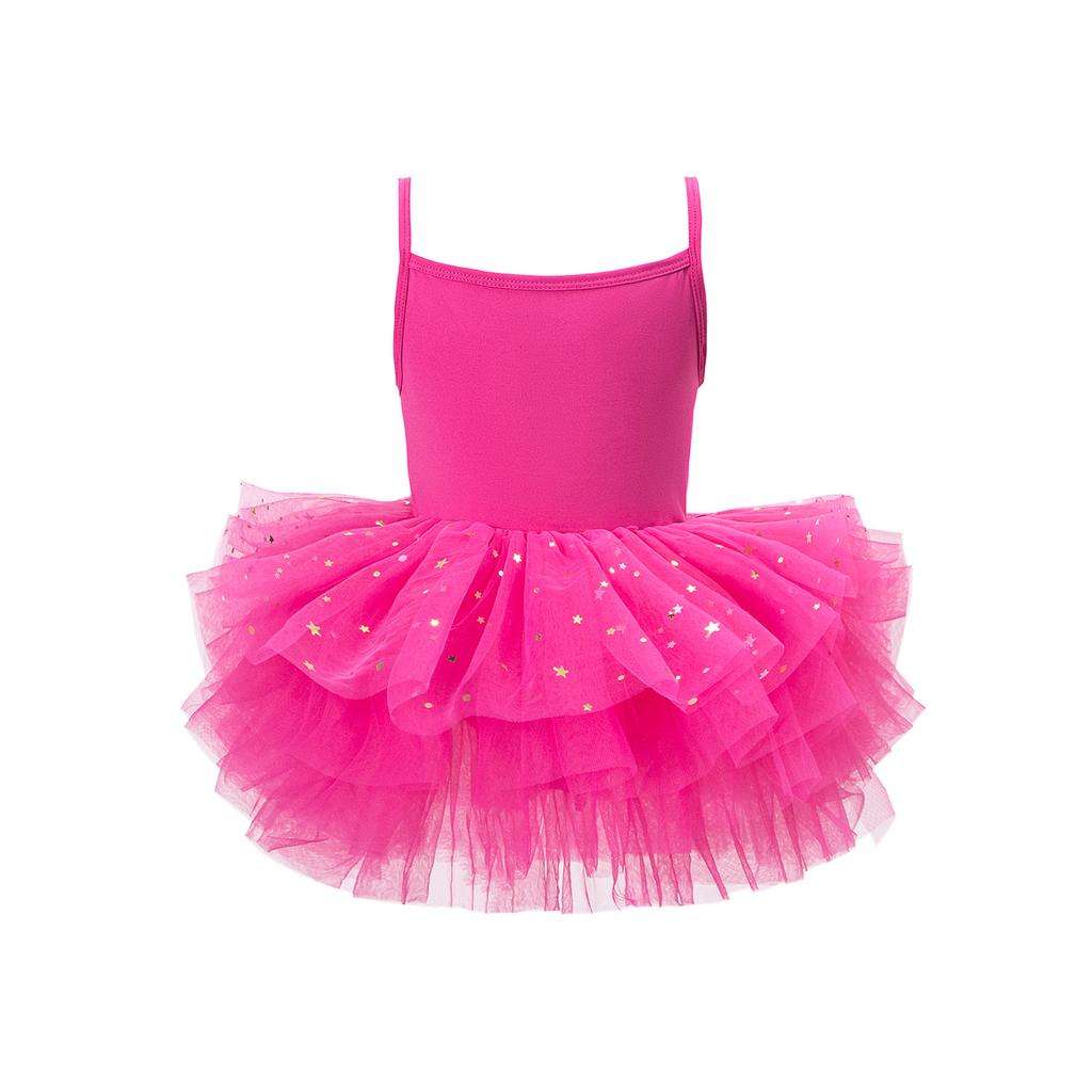 Girls Dress Sleeveless Leotard for Toddlers