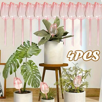 2/4/1 stuks tulp watergeefbol automatische druppelbevloeiingsapparaat binnen en buiten potplant hangmand plant langdurige langzame druppelbevloeiing