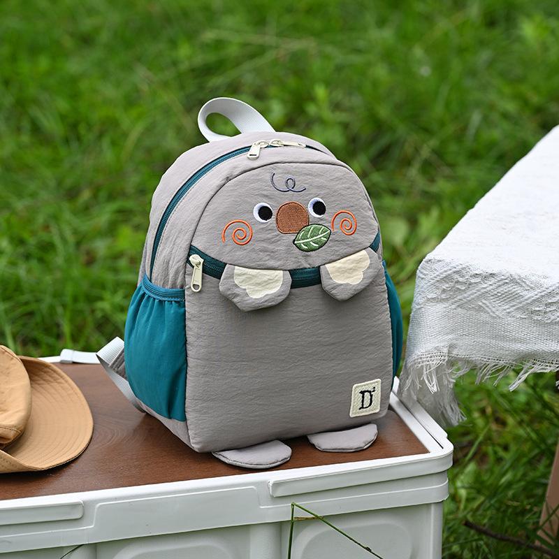 Schoolbag Japanese Soft Cute Animal Shape Children's Cute Little Schoolbag 1-1 Years Old Men's and Women's Bags School Season Admission Backpack